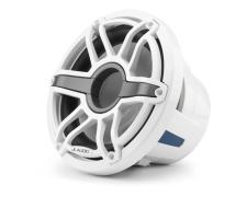 M6, 10-inch Marine Subwoofer, Gloss White Trim Ring, Gloss White Sport Grille