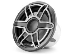 M7, 12-inch Marine Subwoofer, Grey Metallic Trim Ring, Titanium Sport Grille