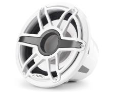 M7, 12-inch Marine Subwoofer, Gloss White Trim Ring, Gloss White Sport Grille