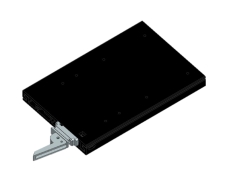 QUICK RELEASE BRACKET,HD,ALUM,BLACK