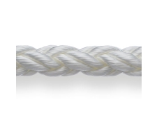 NYLON 8-PLAIT; 12,0mm; white